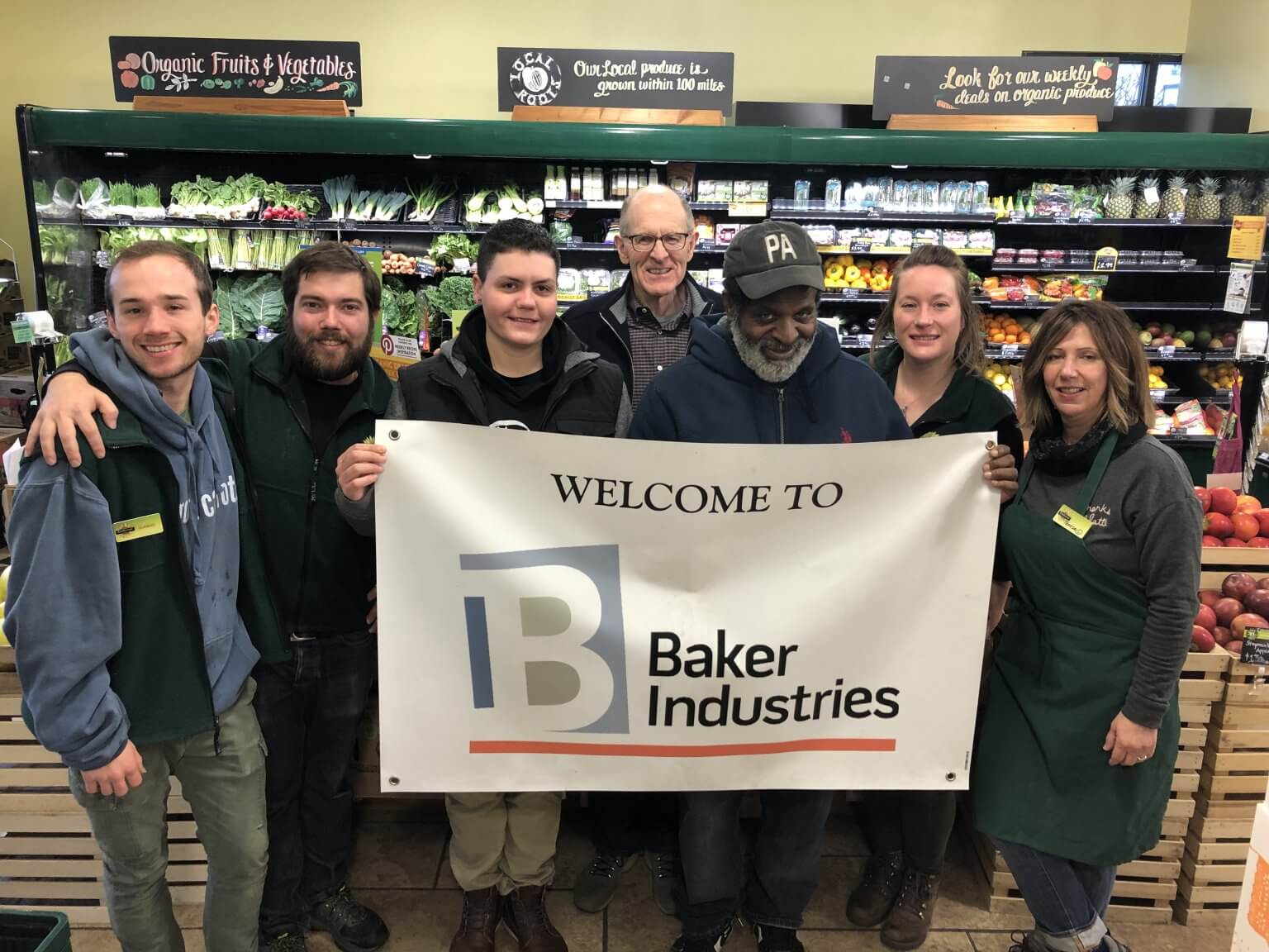 Kimberton Whole Foods in Malvern has nominated Baker Industries as the