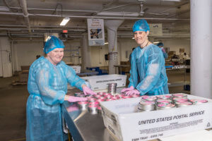 Baker Employees Packaging Products