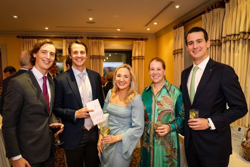 Guests at the cocktail reception before the 2025 Baker Industries Gala