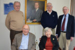 Hall Foundation Members with the Bakers